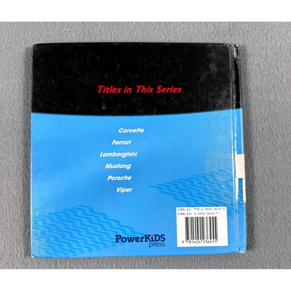 Mustang Superfast Cars Kids Book Rebecca Hawley PowerKids Press Hardcover‎
